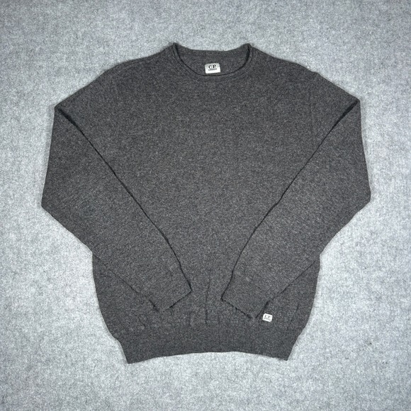 C.P. Company Other - CP Company Sweater Mens Grey Wool Linen Blend Crewneck Knit italy Made